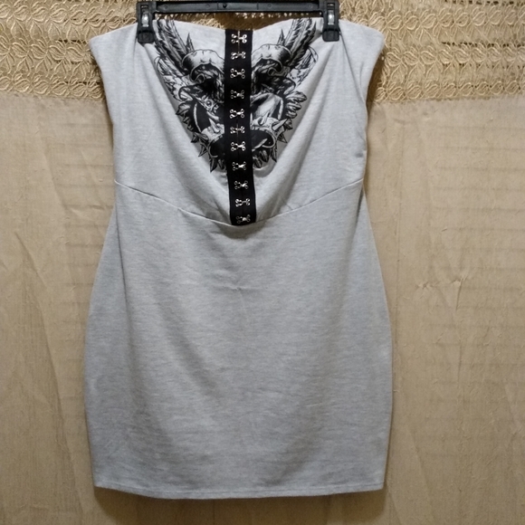 NWT 🔥 Fashion Nova Free Soul Mini Dress Women's Size 2X - Picture 5 of 7